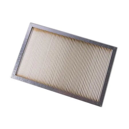 Tornado 90145 motor intake filter angled view metal frame pleated filter.