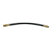 Tornado 98350 Standard Metal Hand Tool hose view black hose brass fittings.