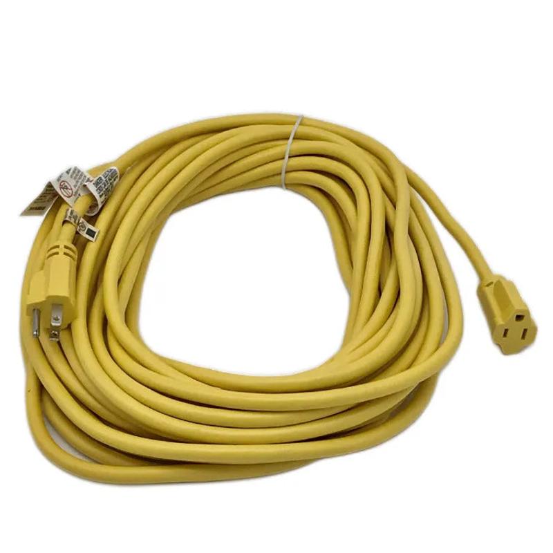 Tornado Extension Cord 14 3x50 Yellow for BR 16 3 BR Vario and Marathon 800 coiled yellow extension cord dual plug ends.
