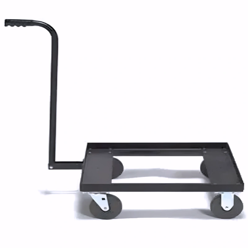 Tornado JA Dual Air Wet Only Jumbo Vacuum metal frame cart black handle four wheels.