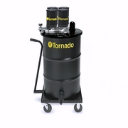 Tornado JA Quad Air Wet Only Jumbo Vacuum front view wheels handle.