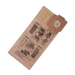 Tornado Motor Intake Filter for cv30 and cv38 vacuums brown bag with printed instructions and cardboard closure.