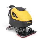 Tornado OB 2820 main view black yellow body red scrub pad.
