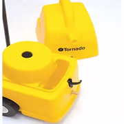 Tornado PS Professional Carpet Spotter open yellow body detachable lid.