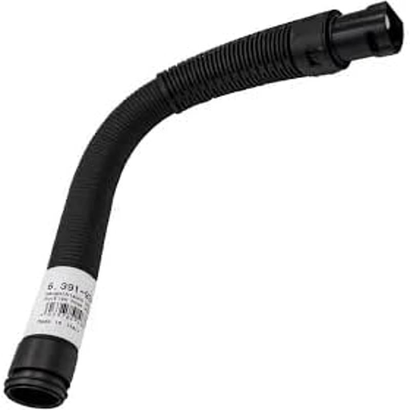 Tornado Suction Hose black flexible tube label.