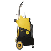 Tornado Surge 500 side view yellow black body large wheels.