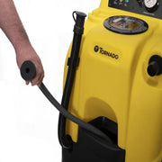 Tornado Surge 500 top panel close up pressure gauge controls.