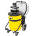 Tornado Taskforce external filter wet dry electric industrial vacuum yellow body black frame metallic top.