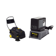 Tornado Tempest Wide Area Carpet Sweeper Vac battery charger bundle black battery gray charger.