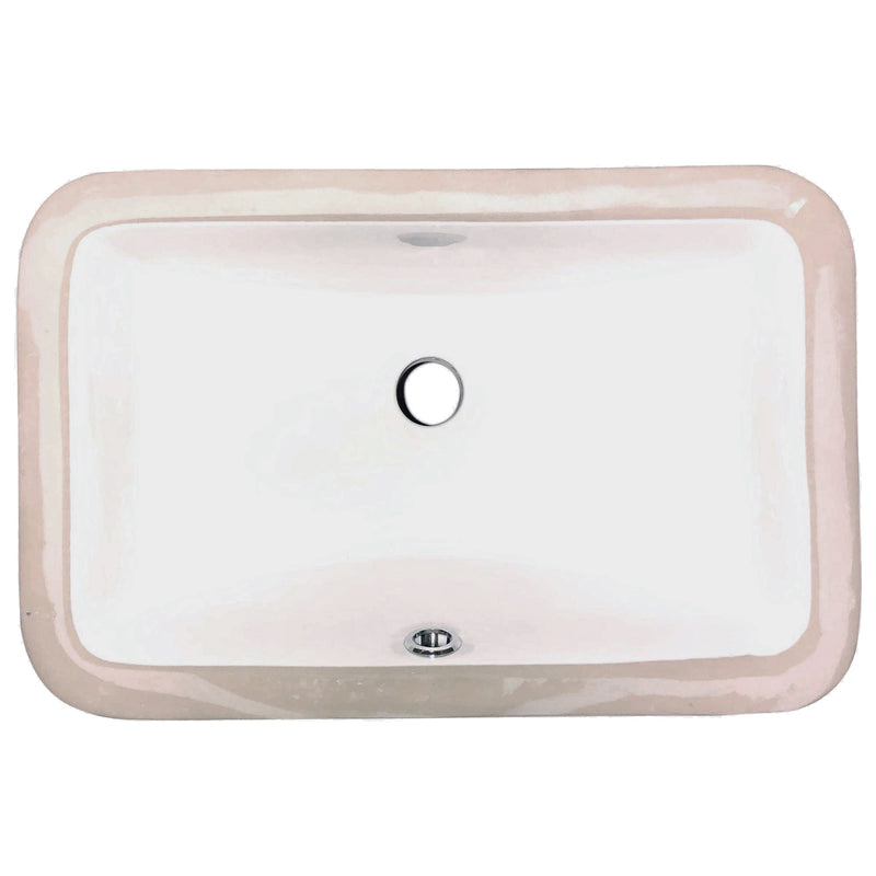Nantucket Sinks UM-159-W Undermount Ceramic Sink (image 3)