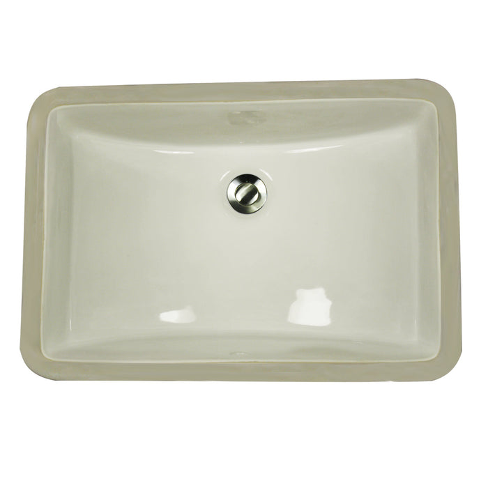 Nantucket Sinks 18" X 12" Undermount Ceramic Sink - Parent