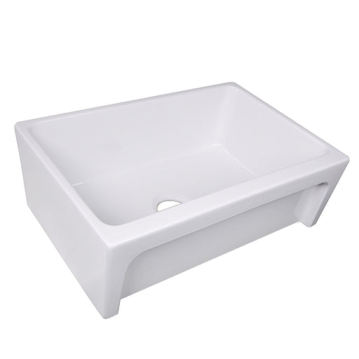 Nantucket Sinks WH3018FCL 30 Inch Reversible Italian Sink