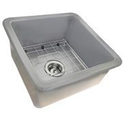 Nantucket Sinks Wellfleet-1818 18-Inch Undermount Kitchen Sink - Parent