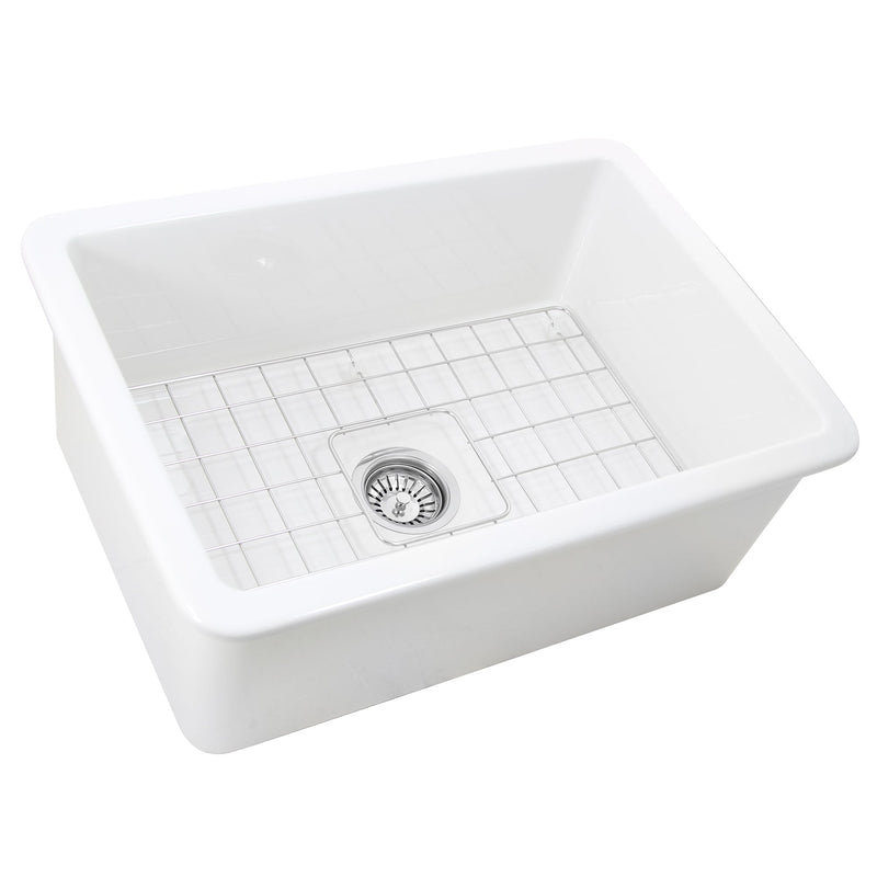 Nantucket Sinks Wellfleet-2719W 27" Undermount Fireclay Kitchen Sink Wellfleet-2719W (image 3)