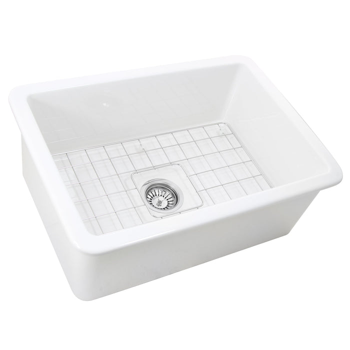 Nantucket Sinks Wellfleet-2719W 27" Undermount Fireclay Kitchen Sink Wellfleet-2719W
