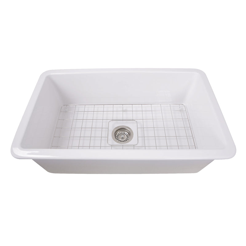 Nantucket Sinks Wellfleet-3218W 32" Undermount Fireclay Kitchen Sink Wellfleet-3218W