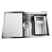 Nantucket Sinks - 30 inch Large Single Bowl Undermount Stainless Steel Kitchen Sink
