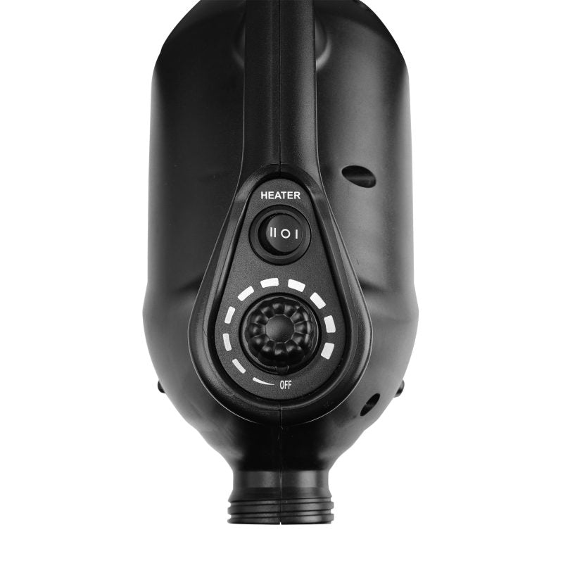 xpower a-12 speed and heat controls