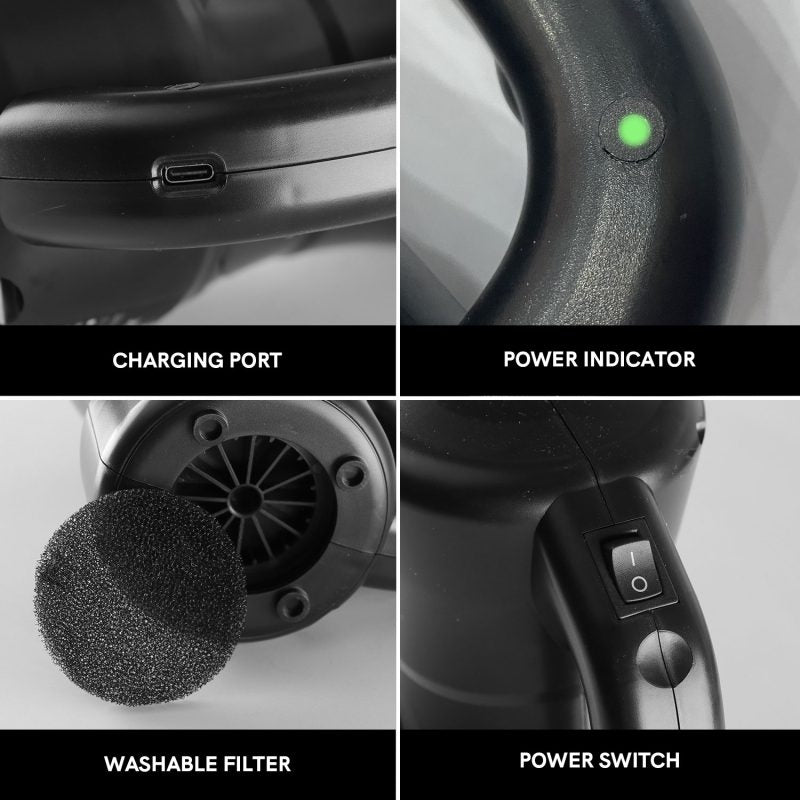 xpower a-3b cordless cyber duster black