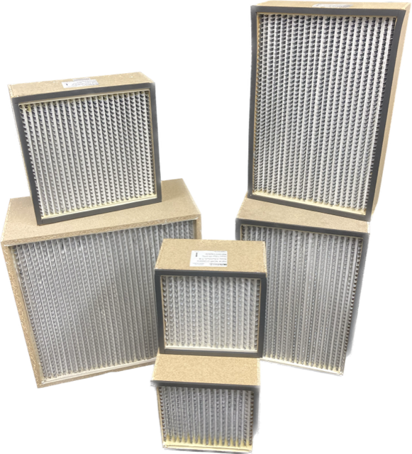 Its own 24" x 18" filters