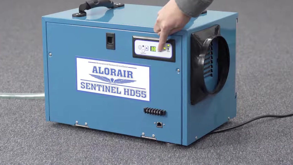 Arrow-key setpoints and continuous drying