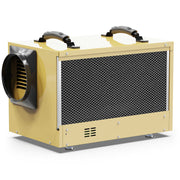 Gold AlorAir Sentinel HD55S rear three-quarter view showing the inlet grille and outlet collar