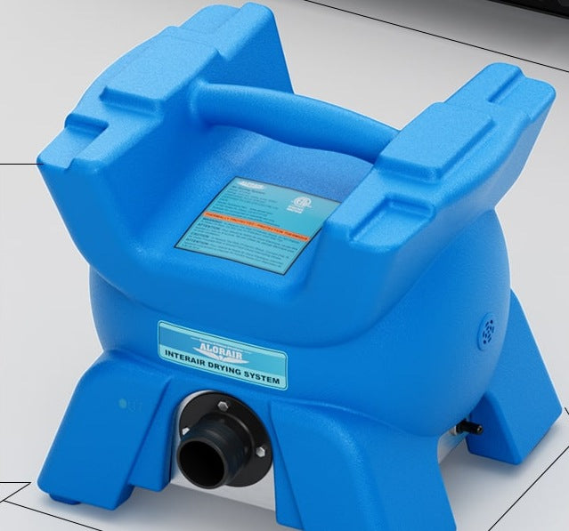One blower, two drying directions