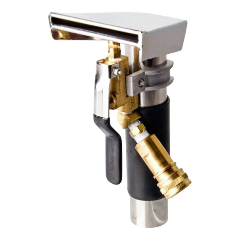angle view of edic 1021 1 8k2fb stainless steel stair and upholstery extraction tool for enhanced access.