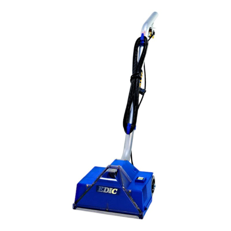 angle view of edic 1204ach powermate powered carpet wand for precise cleaning control.