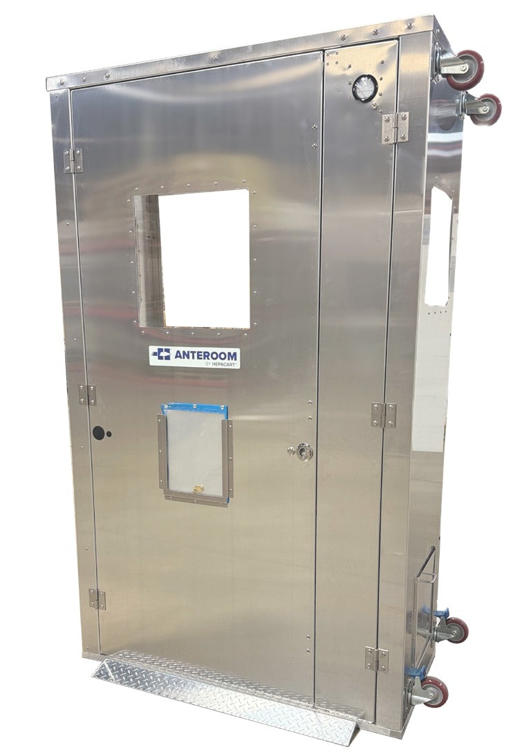 AnteRoom 48 Double Door module with main door and second lock-in-place door