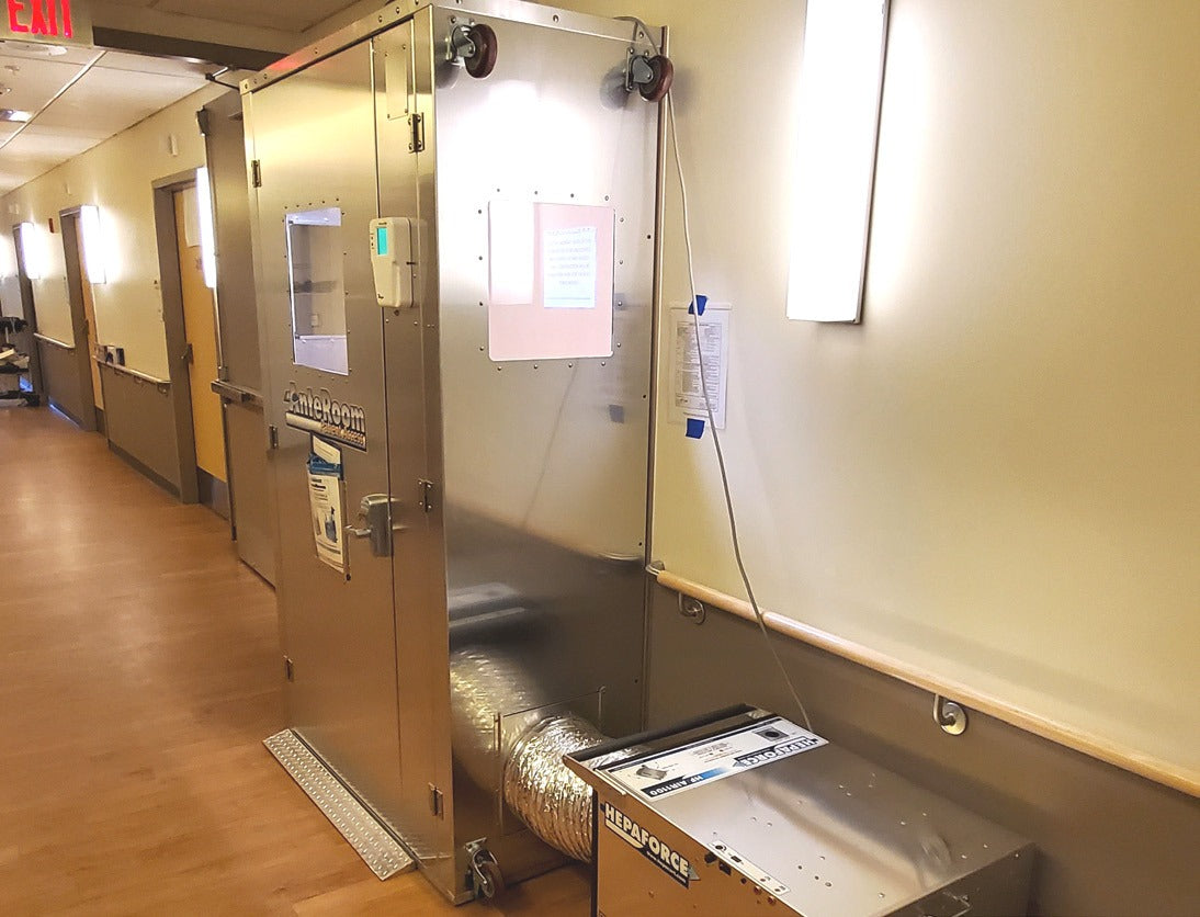 Corridor Set-Up With Flex Duct