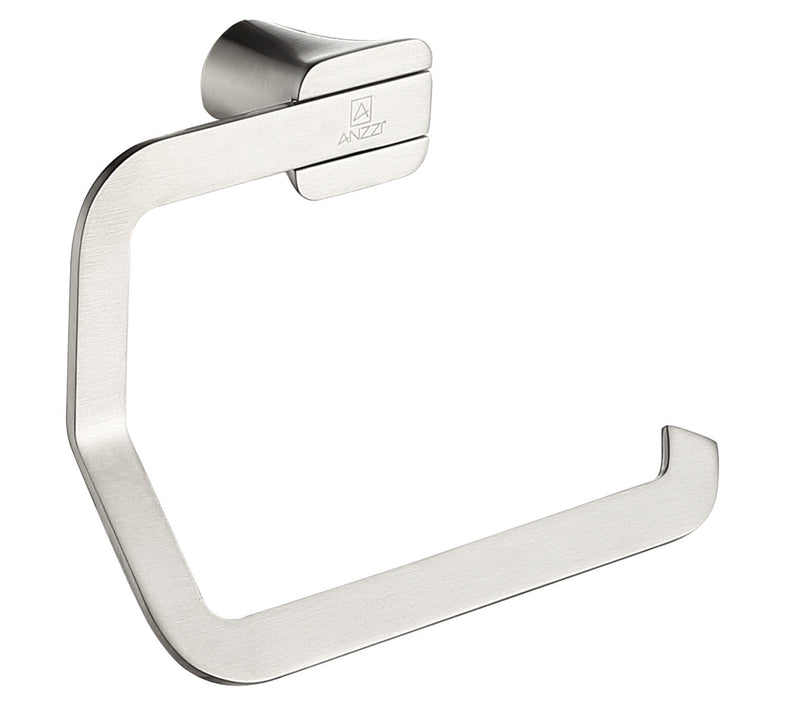 ANZZI AC-AZ054BN toilet paper holder in Brushed Nickel, main product photo
