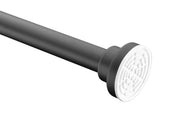 ANZZI AC-AZSR55MB shower curtain rod in Matte Black, main product photo