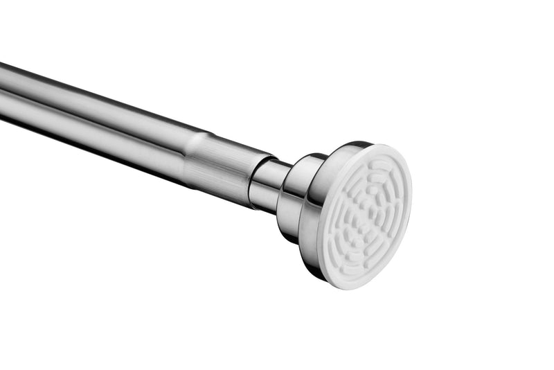 ANZZI AC-AZSR88CH shower curtain rod in Polished Chrome, main product photo