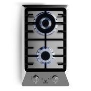 ANZZI AZ-CKTGS01 cooktop, white background view 1