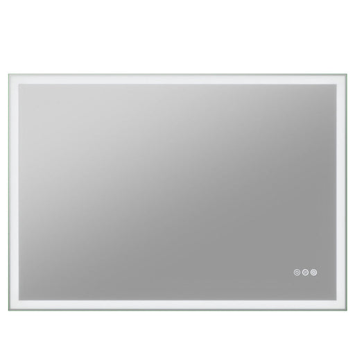 ANZZI BA-LMDFX014AL led bathroom mirror, white background view 1