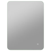 ANZZI BA-LMDFX016AL led bathroom mirror, white background view 1