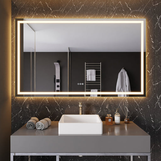 ANZZI BA-LMDFX021AL led bathroom mirror, main product photo