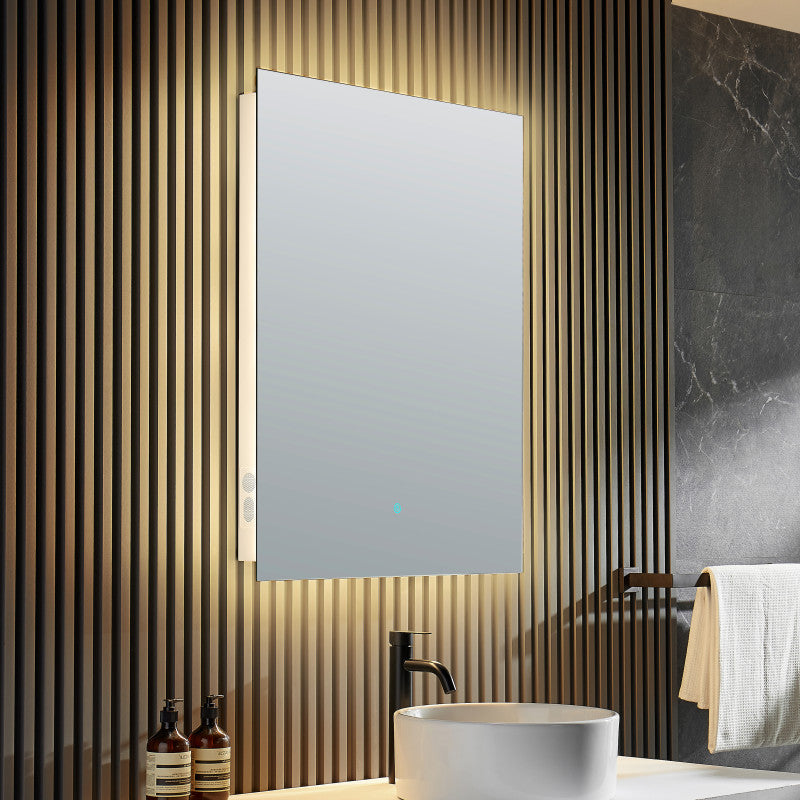 ANZZI BA-LMDFXBT005WH led bathroom mirror, main product photo