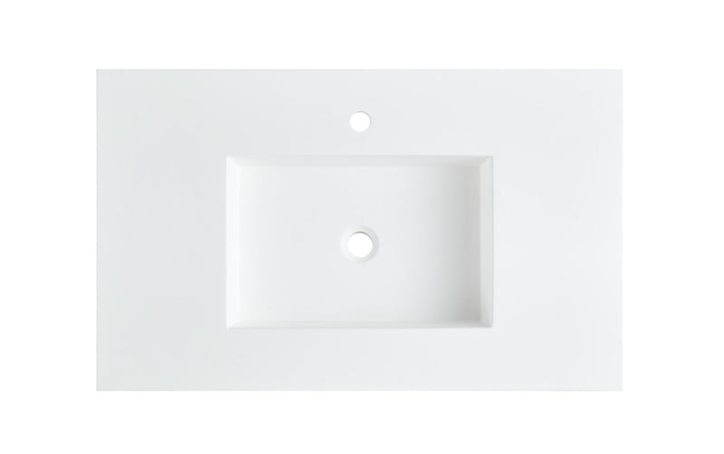ANZZI CS-FGC001-BN Ventura console sink in brushed nickel, white background view 1