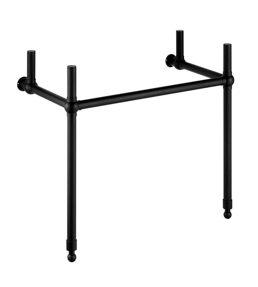 ANZZI CS-FRKD01MB Verona console sink frame in matte black, main product photo