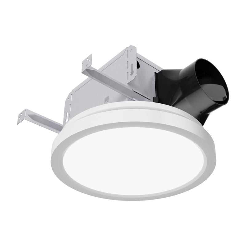 ANZZI EF-AZ108WH Twilight bathroom exhaust fan, main product photo