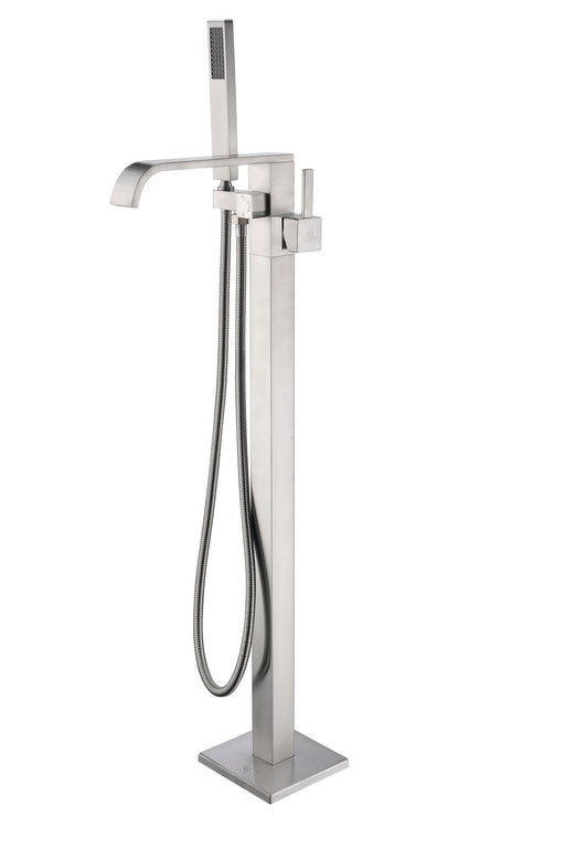 ANZZI FS-AZ0044BN Angel bathtub faucet in polished chrome, main product photo