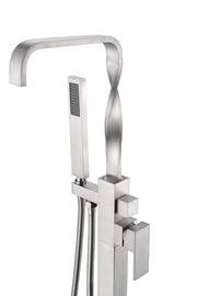 ANZZI FS-AZ0050BN Yosemite tub filler in brushed nickel, white background view 3