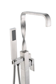 ANZZI FS-AZ0050BN Yosemite tub filler in brushed nickel, white background view 4