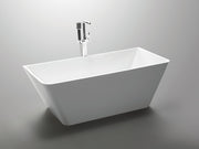 ANZZI FT-AZ099 Zenith Series 5.58 ft. Freestanding Bathtub in White, product view 4