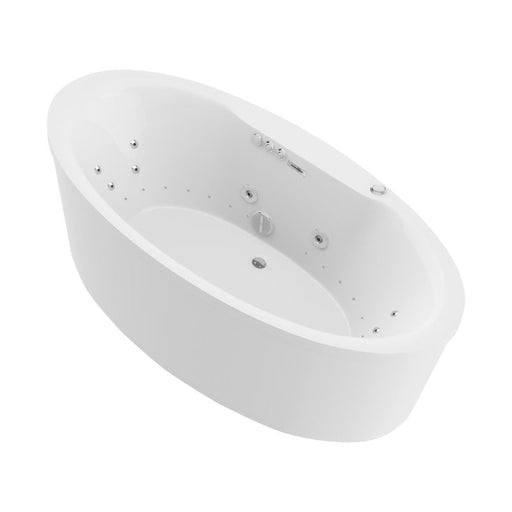 ANZZI FT-AZ101 Heidi 67" x 34" Acrylic Combination 50 Gallon Capacity Freestanding Ba, product view