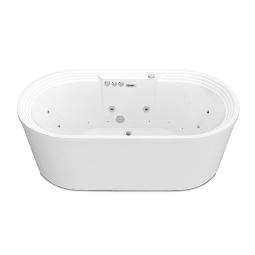 ANZZI FT-AZ201 Sofi 67" L x 34" W Acrylic Combination 50 Gallon Capacity Freestanding, product view