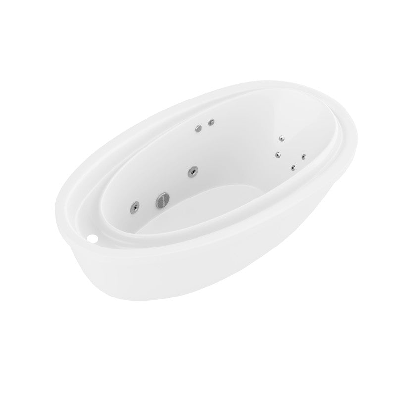 ANZZI FT-AZ202 Leni 71" x 38" Jetted Whirlpool 54 Gallon Capacity Freestanding Bathtu, product view