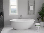 ANZZI FT-AZ202 Leni 71" x 38" Jetted Whirlpool 54 Gallon Capacity Freestanding Bathtu, product view 2